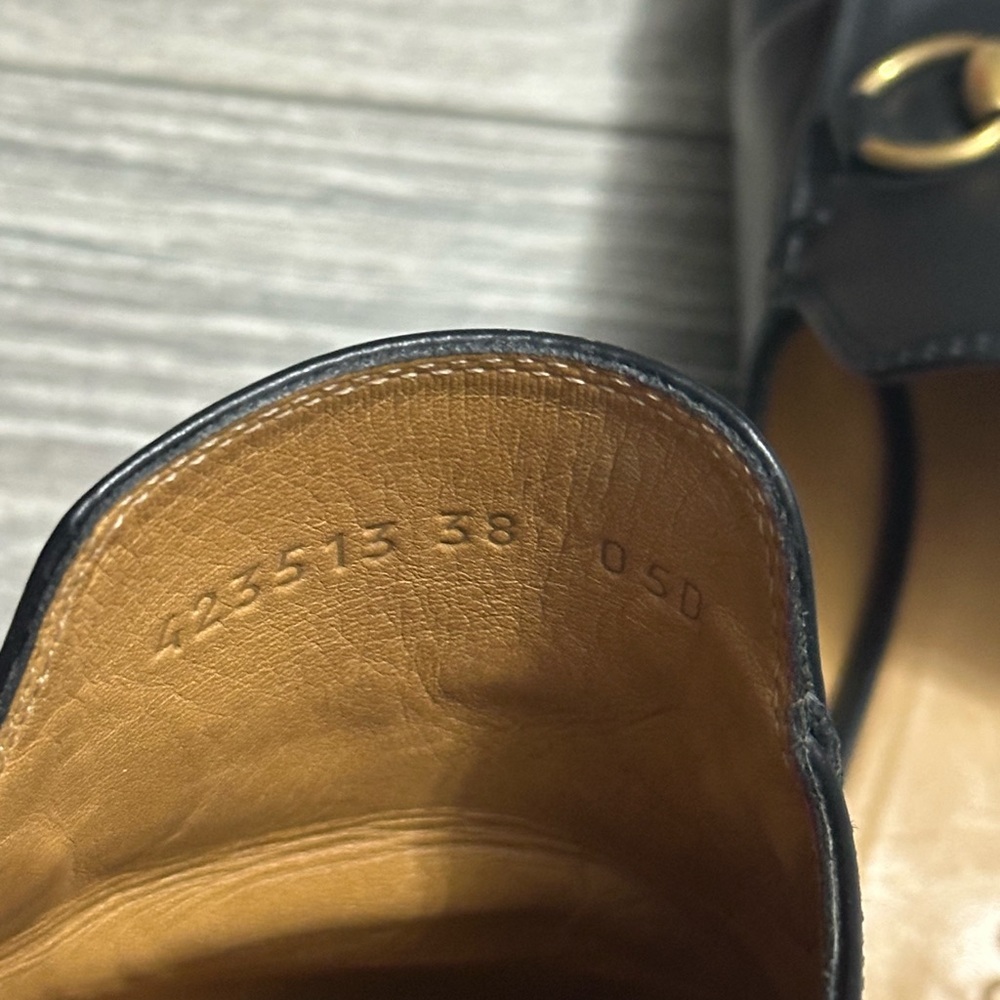 Gucci Women's Black Princetown Mules Size 38 - Picture 9 of 9
